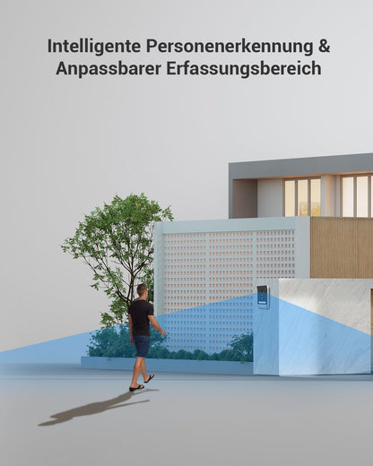 EZVIZ HP7 Video Türklingel Kit - 2K 2-Familien-Set mit Dual 7" Touch