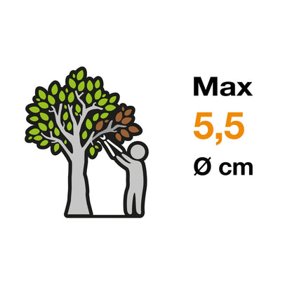 Fiskars PowerGearX Amboss-Getriebeastschere - LX99-L 80cm