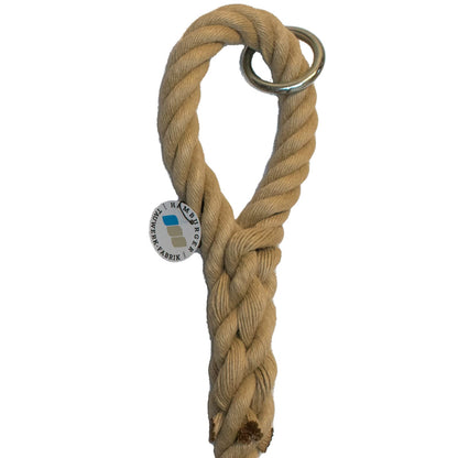 Hamburger Tauwerk-Fabrik Kletterseil Polyhanf 30 mm, 2 m mit Ring