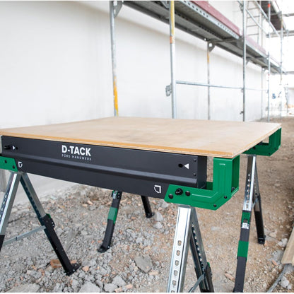 D-TACK Multifunktion Arbeitsbock faltbar höhenverstellbar – 2er-Set