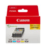 Canon PGI-580/CLI-581 Original Tintenpatronen Multipack 5er-Pack. Pigment-SW- & Dye-Farbpatronen für Canon Inkjetdrucker.
