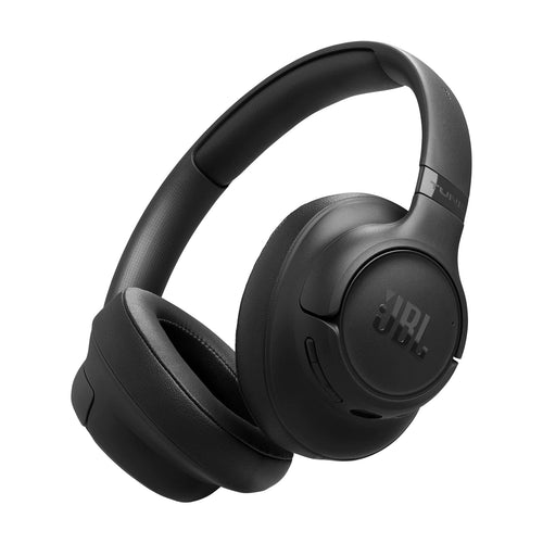JBL Tune 730 BT Wireless Over-Ear-Kopfhörer Schwarz mit faltbarem Design und weichen Ohrpolstern