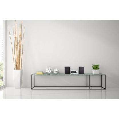 MEDION P85003 Micro Audio System Kompaktanlage - Silber