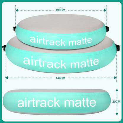 Airtrack Matte Airspot Air Barrel aufblasbare Tumbling-Matte 100 cm