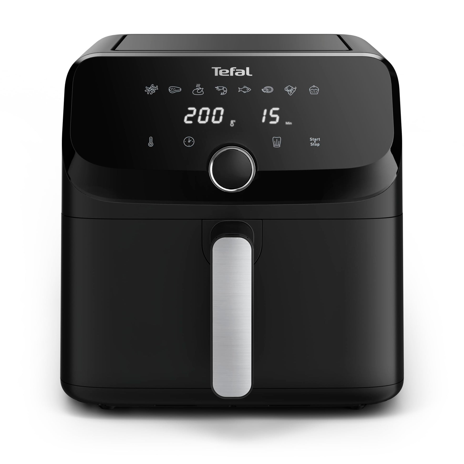 Tefal Easy Fry Mega Heissluftfritteuse 7,5 L Schwarz EY8558E0 mit digitalem Display