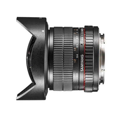 Samyang 3.5/8mm Fisheye II Objektiv Sony A Manuell Schwarz