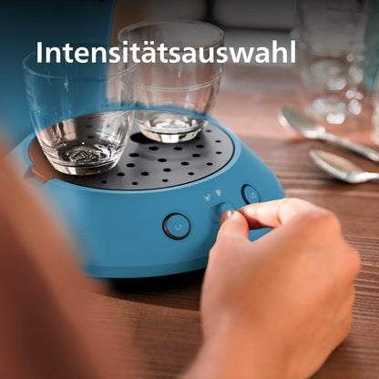 Philips Senseo Original Plus Kaffeepadmaschine - Taubenblau (CSA210/00)