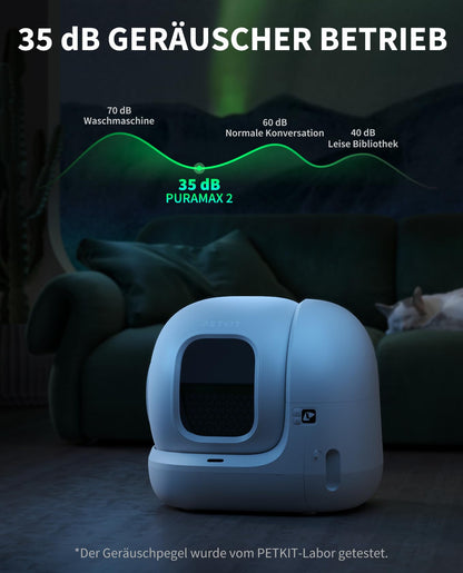 PETKIT Pura Max 2 selbstreinigende Katzentoilette N50 für mehrere Katzen