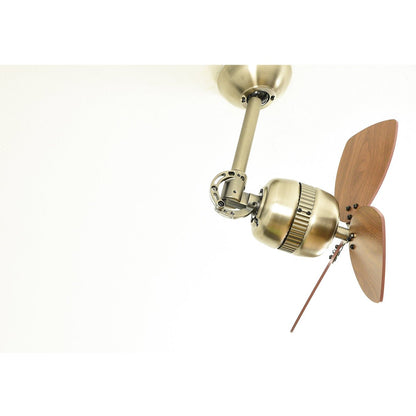 FN11156 Toledo Deckenventilator - Zinn Antik/Walnuss