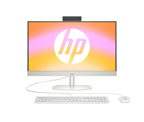 HP All-in-One-PC 23.8" FHD Touch AMD Ryzen 5 7520U - Weiss