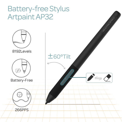 GAOMON M106K PRO Digitales Zeichentablett – für PC & Android