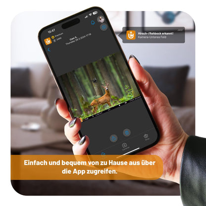 icuserver ICU CLOM Cam 5 Wildkamera 4G – Full HD mit App-Steuerung