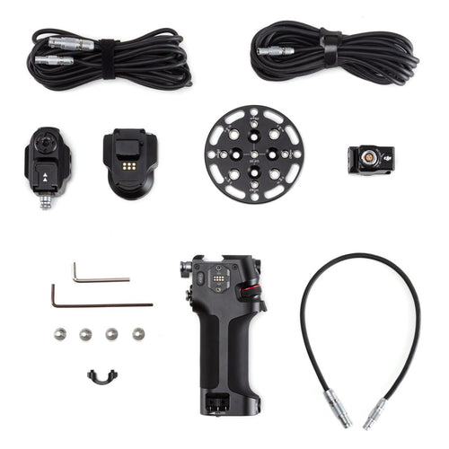 DJI RS Erweiterungs-Basisset für RS 4 Pro, RS 3 Pro, RS 2. Schwarzes Basisset zur externen Stromversorgung und Zubehörmontage.