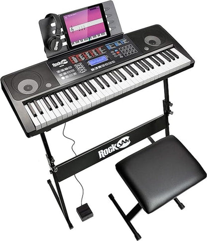 RockJam 61 Tasten Keyboard Piano Kit - Touch Display