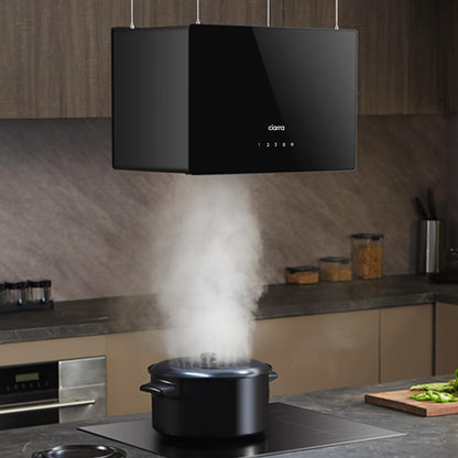 CIARRA CBCB4850 Inselhaube - Umluft 48cm Smart Wi-Fi Schwarz