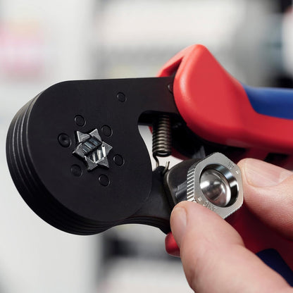 KNIPEX Aderendhülsen-Crimpzange selbsteinstellend 180mm - 97 53 14