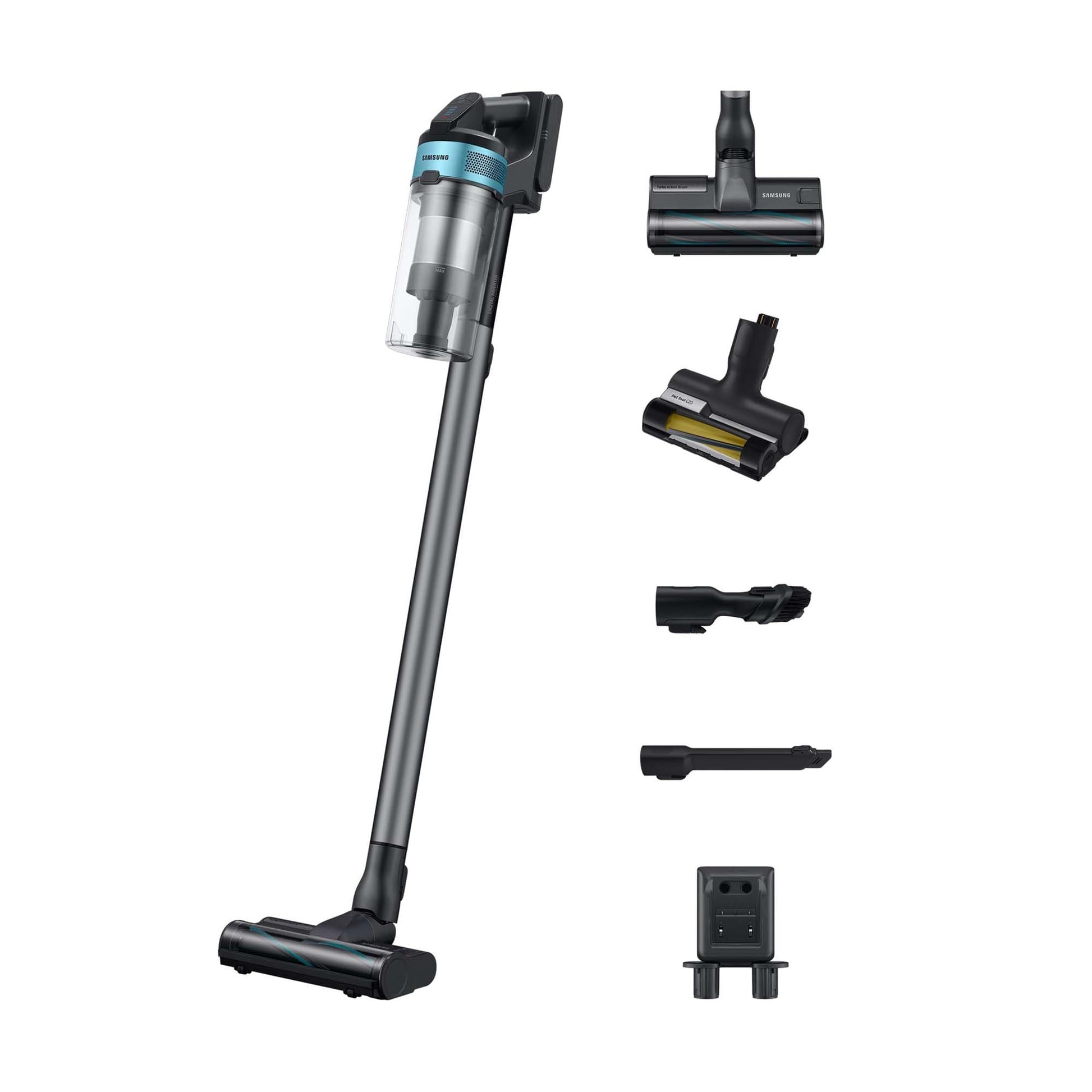 Samsung Jet 75E PetPRO Akku-Staubsauger mit Tierhaarbürste, Mint