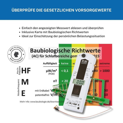 Gigahertz Solutions HF35C Hochfrequenz Elektrosmog Messgerät