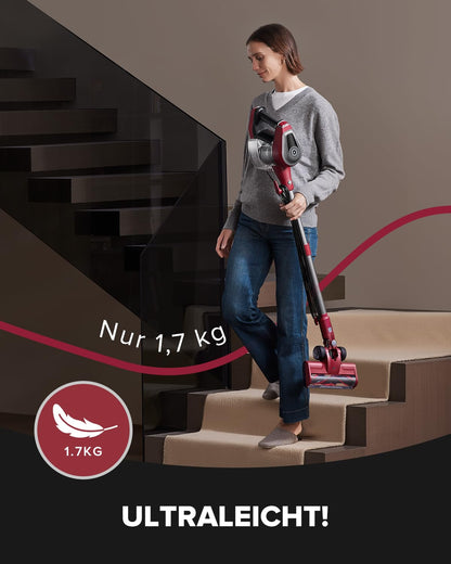 Vexilar C8 Beutelloser Handstaubsauger mit Kabel – 600W Leistung