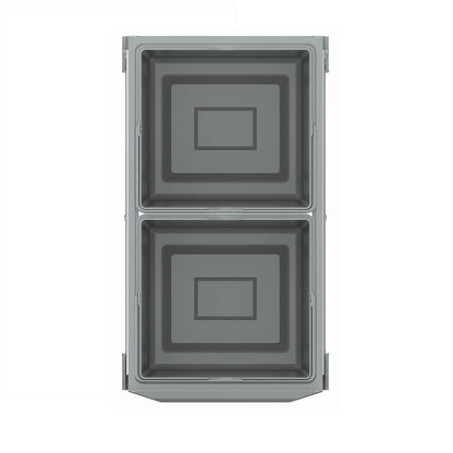 GROHE Blue Mülltrennsystem 30 cm, 2x15l, grau – 40855000