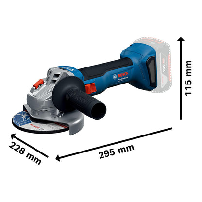 Bosch Professional GWS 18V-8 Akku-Winkelschleifer - 125mm