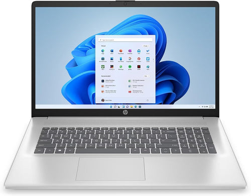 HP 17,3 Zoll Laptop Intel Core i5 1334U - Silber. Silbernes Laptop zur mobilen Datenverarbeitung mit Intel Core i5.