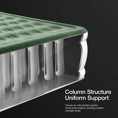 Zearna Luftbett Einzel-Luftmatratze selbstaufblasend 46cm