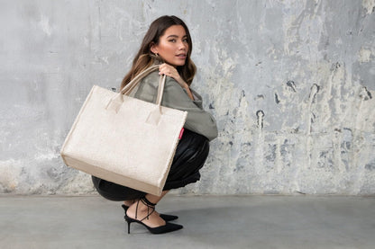 reisenthel daily shopper teddy sand – Hand- und Einkaufstasche 14 l
