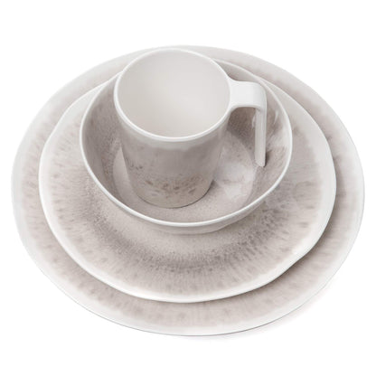 Amboss Design Melamin Camping Geschirrset 16-tlg. für 4 Pers.