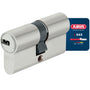 ABUS Profilzylinder D6XNP 40/45 Doppelzylinder mit 5 Schlüsseln und Codekarte