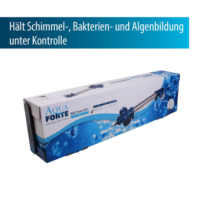 AquaForte Midi Power UVC 75 Watt Teichklärer mit Edelstahlgehäuse