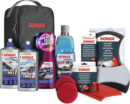 SONAX XTREME Autopflege Set Aussen (8-teilig) - inkl. Tasche