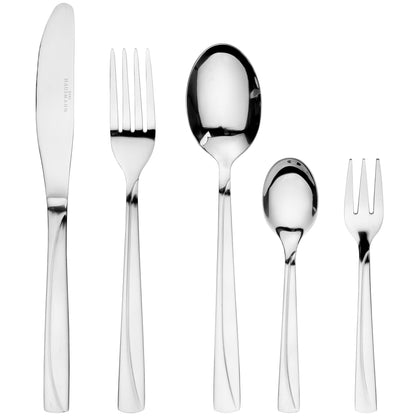 KARL HAUSMANN Besteckset 72-teilig für 12 Personen - Schwarz