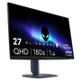 Alienware AW2725DM 27 Zoll Gaming Monitor, QHD, 180 Hz, Fast IPS mit verstellbarem Standfuss