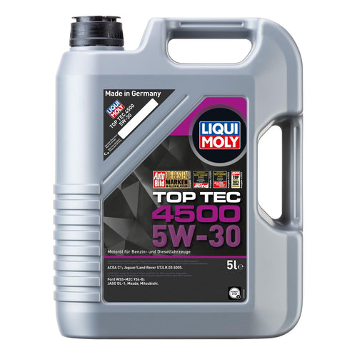 Liqui Moly Top Tec 4500 5W-30 Motoröl Synthesetechnologie 5 L