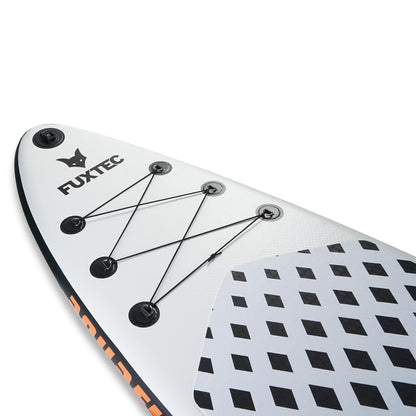 Fuxtec Aufblasbares SUP Board Set Touring Schwarz/Weiss 320x81cm
