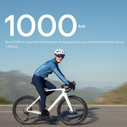 GEOID CC700 Pro GPS Fahrradcomputer mit 2,8-Zoll-Touchscreen