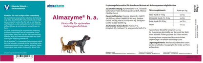 almapharm Almazyme h.a. Ergänzungsfuttermittel – Pulver 500g