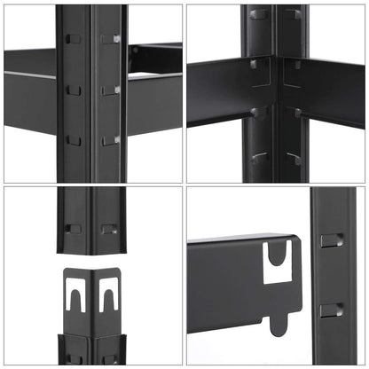 Yaheetech Schwerlastregal Metallregal – 180x90x60cm, 5 Böden