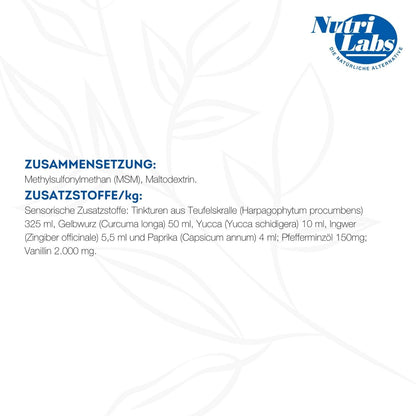 NutriLabs Quattro-Dolor forte Bewegungssaft Teufelskralle Pferd 1 L