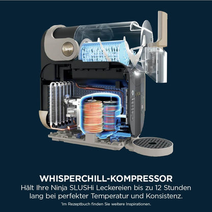 Ninja SLUSHi Maschine FS301EUSTGD für Slush & Eisgetränke, Stone Gold