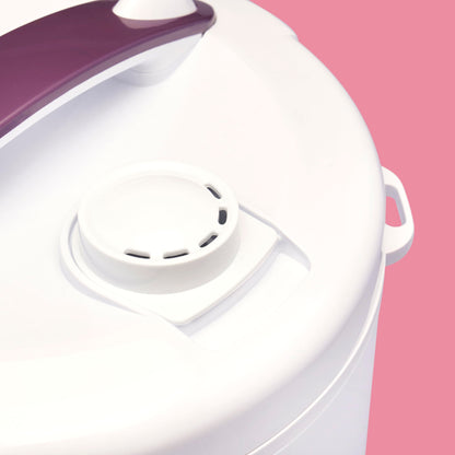 REISHUNGER Reiskocher & Dampfgarer Keramik 1.2L – Weiss