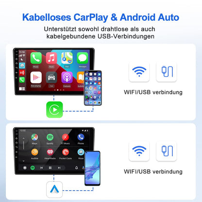 Carlinkit CCPA Adapter für Wireless CarPlay und Android Auto