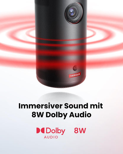 Nebula Capsule3 Mini Beamer – 1080p Smart Projektor GTV