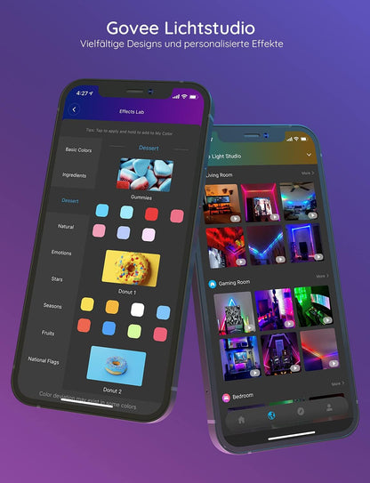 Govee RGBIC LED Streifen Musik Sync & App-steuerbar - 20m