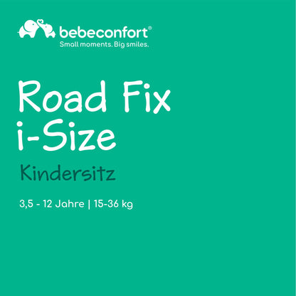 Bebeconfort RoadFix i-Size Isofix Kindersitz klappbar - Grey Mist