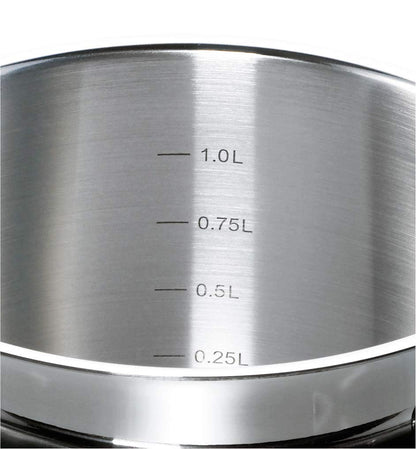 Schulte Ufer Set131 Romana i Kochtopf-Set – 5-teilig, Silber