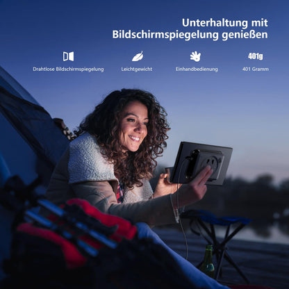 Krunia 8'' Tragbares Carplay Display – Apple CarPlay Android Auto