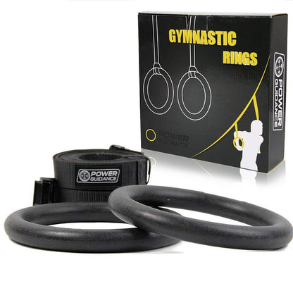 POWER GUIDANCE Gymnastikringe ABS 28mm mit verstellbaren Riemen