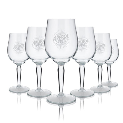 Aperol Spritz Gläser Set 6 Stück, Original Cocktailgläser von Rastal